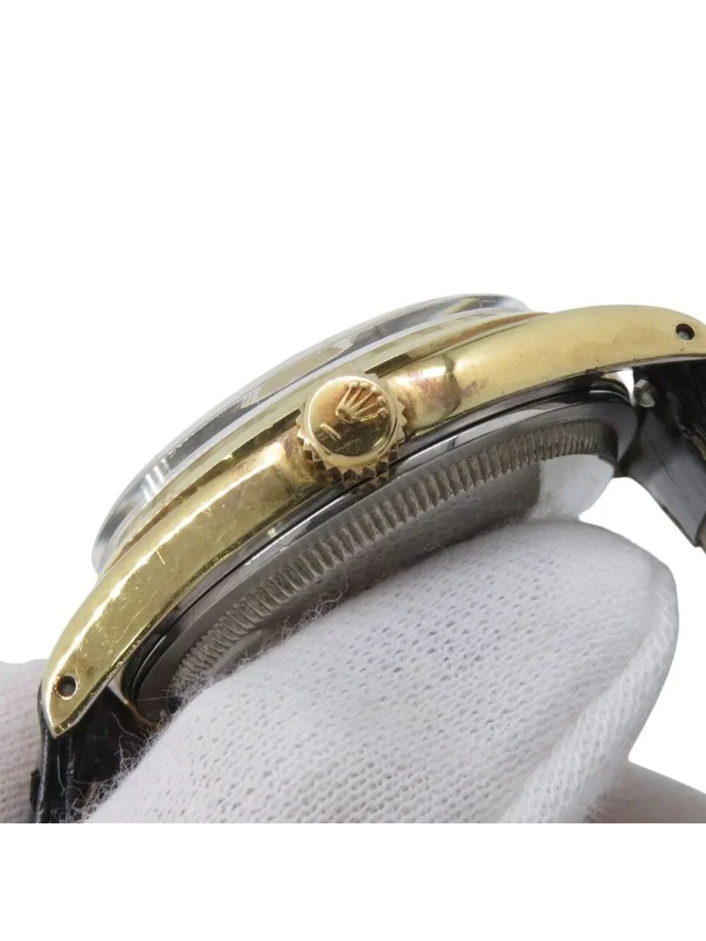 Rolex Oyster Perpetual Date No 29 Watch Champagne Dial Vintage
